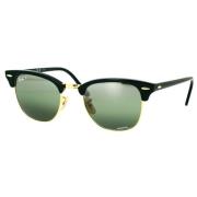 Klassieke Clubmaster Zonnebril Gepolariseerd Ray-Ban , Green , Unisex