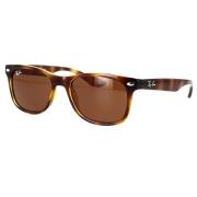 Junior New Wayfarer Zonnebril voor Kinderen Ray-Ban , Brown , Unisex