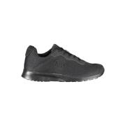 Zwarte Sneakers met Geborduurd Detail Sergio Tacchini , Black , Heren