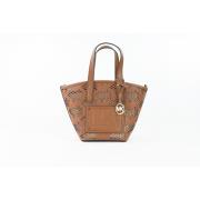 Kimber Vegan Lederen 2-in-1 Tote Messenger Tas Michael Kors , Brown , ...