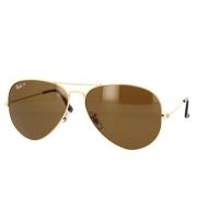 Klassieke Aviator Gepolariseerde Zonnebril Ray-Ban , Yellow , Unisex