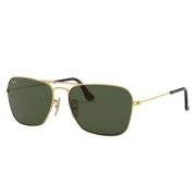 Geometrische Aviator Zonnebril Caravan Model Ray-Ban , Yellow , Unisex