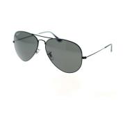 Klassieke Aviator Gepolariseerde Zonnebril Ray-Ban , Black , Unisex