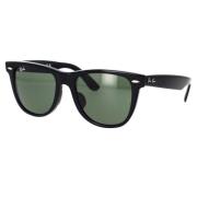 Klassieke Wayfarer zonnebril Rb2140F 901 Ray-Ban , Black , Unisex