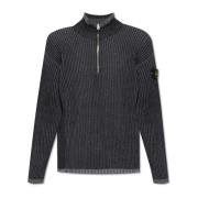 Geribbelde trui Stone Island , Gray , Heren