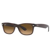 Vierkante gepolariseerde zonnebril bruin verloop Ray-Ban , Brown , Uni...