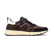 Bruine Leren Heren Sneaker Pikolinos , Brown , Heren