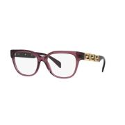 Transparant Violet Brilmontuur Versace , Purple , Unisex