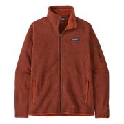 Burr Better Sweater Jas Patagonia , Orange , Dames