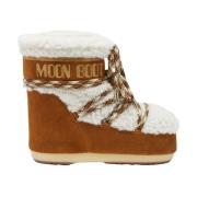 Winter Shearling Laarzen Moon Boot , Brown , Dames