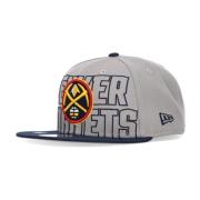 Platte Klep Snapback NBA Draft 950 Denver Nuggets New Era , Gray , Her...