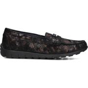 Leopard H Moccasin Schoenen Waldläufer , Black , Dames