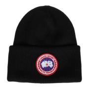 Zwarte Arctic Disc Beanie Canada Goose , Black , Heren