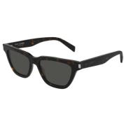 Sulpice SL 462 Zonnebril Donker Havana Saint Laurent , Black , Dames