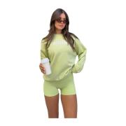 Club Terry Sweatshirt Aim'n , Green , Dames