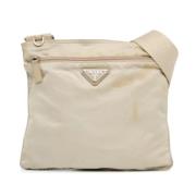 Pre-owned Nylon prada-bags Prada Vintage , Beige , Dames