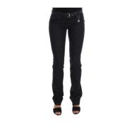 Slim Donkerblauwe Katoenen Jeans Costume National , Blue , Dames