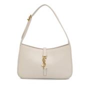 Pre-owned Leather shoulder-bags Yves Saint Laurent Vintage , White , D...