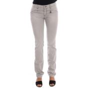 Grijze Super Slim Jeans Costume National , Gray , Heren