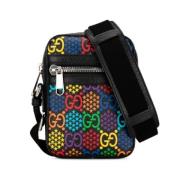 Pre-owned Fabric crossbody-bags Gucci Vintage , Multicolor , Dames