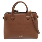 Pre-owned Fabric totes Burberry Vintage , Brown , Dames