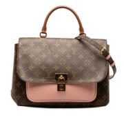 Pre-owned Canvas louis-vuitton-bags Louis Vuitton Vintage , Brown , Da...