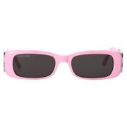 Pre-owned Acetate sunglasses Balenciaga Vintage , Pink , Dames