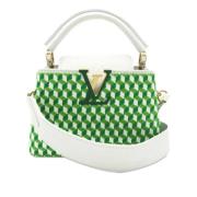 Pre-owned Leather louis-vuitton-bags Louis Vuitton Vintage , Green , D...