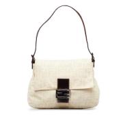 Pre-owned Canvas fendi-bags Fendi Vintage , Beige , Dames