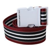 Gestreepte Canvas Taille Riem Costume National , Multicolor , Dames