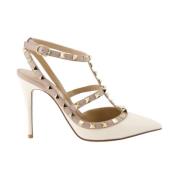 Rockstud Pumps Valentino Garavani , Beige , Dames