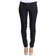 Slim Fit Skinny Jeans in Blauw Costume National , Blue , Dames