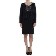 Polka Dot Jurk & Sweater Set Bencivenga , Black , Dames