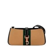 Pre-owned Canvas crossbody-bags Gucci Vintage , Beige , Dames