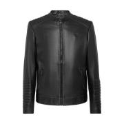 Zwarte Jassen voor Mannen Aw23 Philipp Plein , Black , Heren