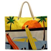 Pre-owned Cotton hermes-bags Hermès Vintage , Multicolor , Dames