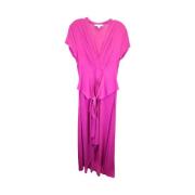 Pre-owned Polyester dresses Michael Kors Pre-owned , Purple , Dames