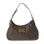 Pre-owned Fabric handbags Louis Vuitton Vintage , Brown , Dames