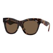 Stijlvolle zonnebril met model Be4418 Burberry , Brown , Unisex