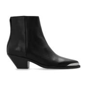 Gehakte enkellaarzen `Adnae` Isabel Marant , Black , Dames