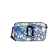 Watercolor Snapshot Blauw Leren Schoudertas Marc Jacobs , Blue , Dames