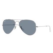 Klassieke Aviator Gepolariseerde Zonnebril Ray-Ban , Gray , Unisex