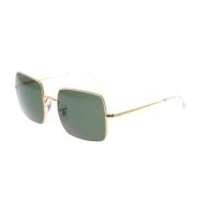 Square Rb1971 Zonnebril Oversize Metalen Frame Ray-Ban , Yellow , Unis...