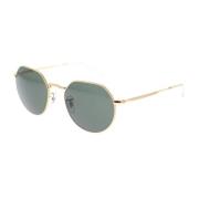 Klassieke Ronde Zonnebril Rb3565 Jack Ray-Ban , Yellow , Unisex