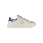 Schitterende Detail Geborduurde Sneakers Sergio Tacchini , White , Dam...