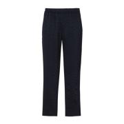 Marine Monogram Broek Balmain , Blue , Heren