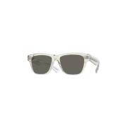 Retro Sixties Zonnebril Carbon Grey Oliver Peoples , Green , Unisex