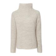 Chunky Gebreide Trui Arwen422001 Drykorn , Beige , Dames