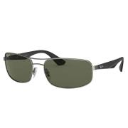 Gepolariseerde rechthoekige zonnebril Rb3527 stijl Ray-Ban , Gray , Un...