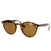 Ronde gepolariseerde zonnebril Rb2180 710/83 Ray-Ban , Brown , Unisex